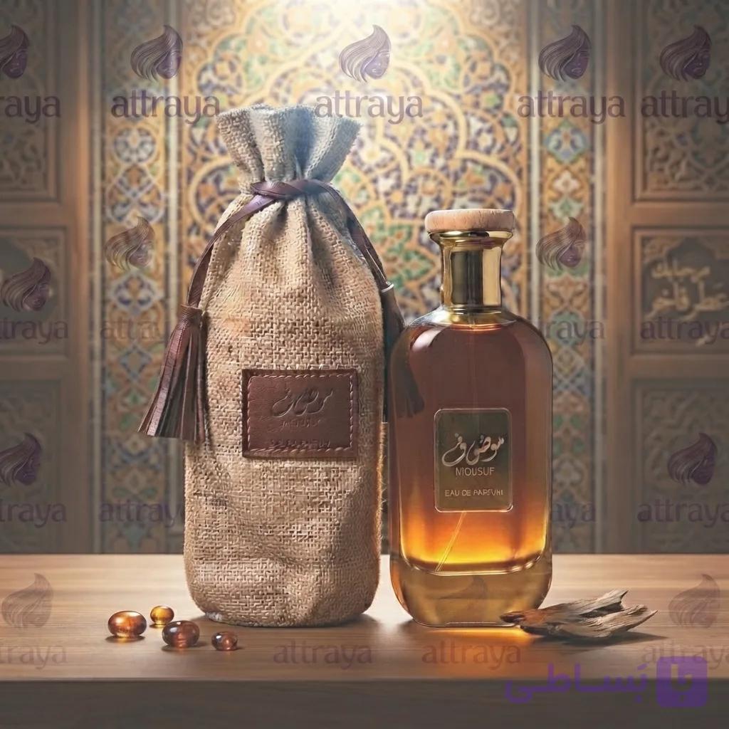 عطر ادوپرفیوم زنانه مردانه ارض زعفران حجم ۱۰۰ میل