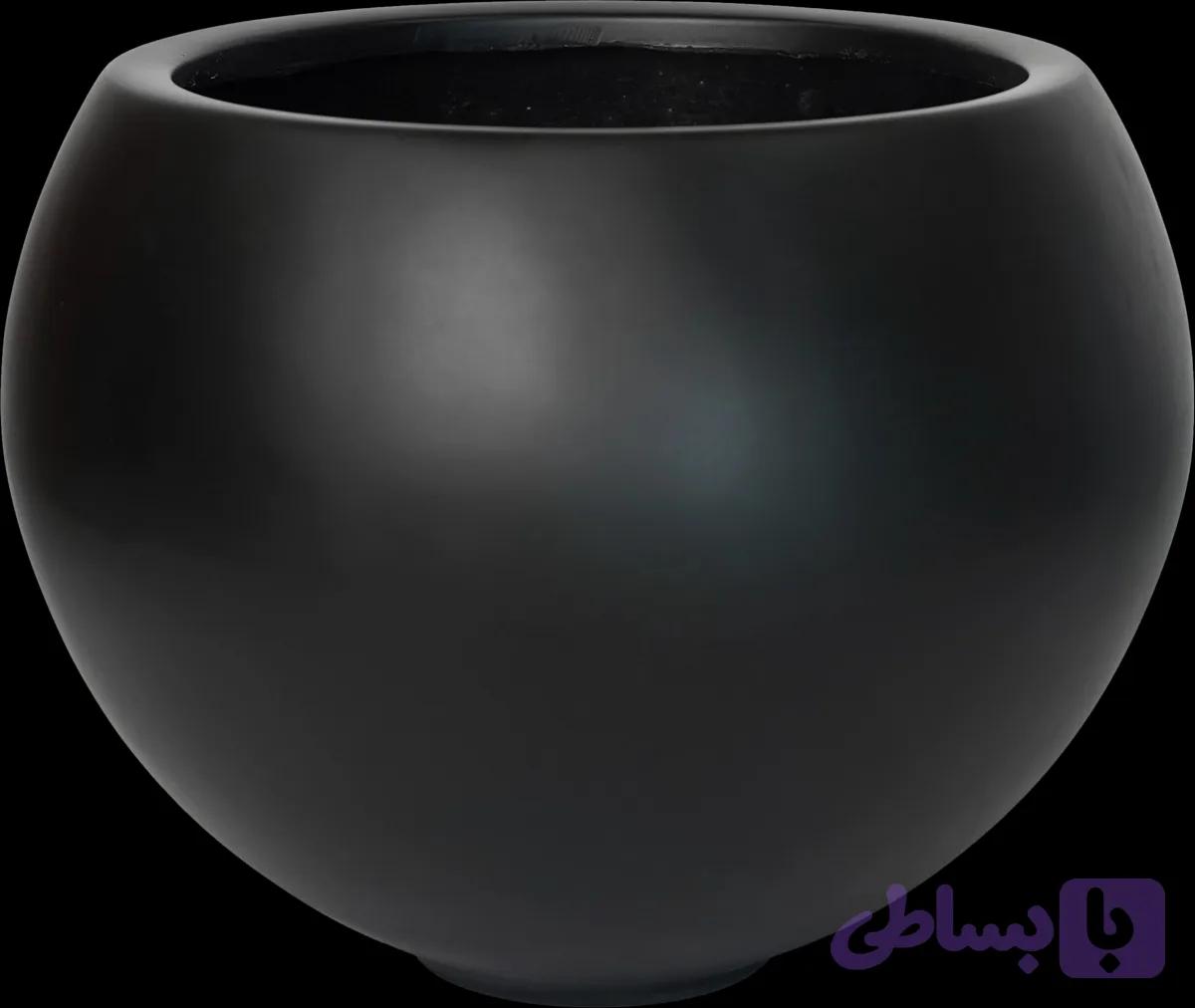 گلدان فایبرگلاس مدل توپی سایز ۴۰/۴۰ — تصویر 1