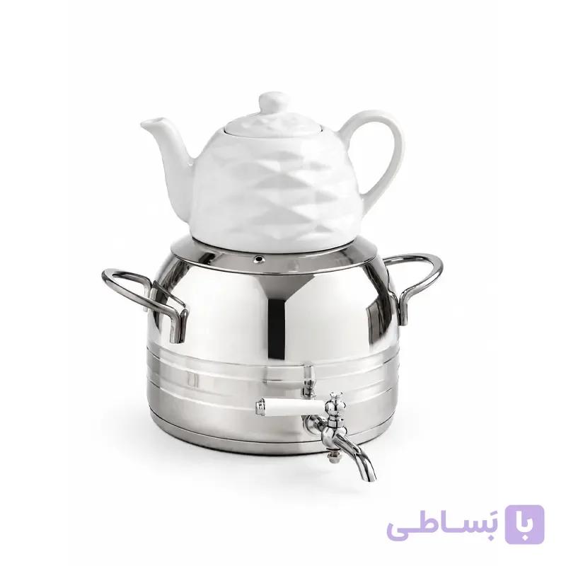کتری قوری استیل ریسمون مدل MR-6044 — تصویر 1