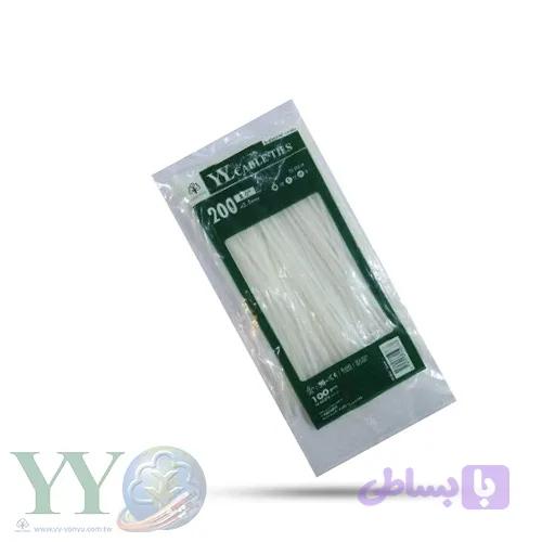 بست کمربندی وای وای 20 سانتی 2.5 میلیمتر تایوانی برند YY | مدل TSL-200-M — تصویر 1