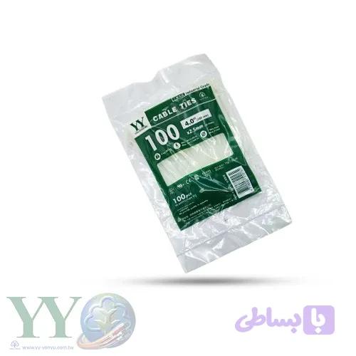 بست کمربندی وای وای 10 سانتی 2.5 میلیمتر تایوانی برند YY | مدل TSL-100-M — تصویر 1