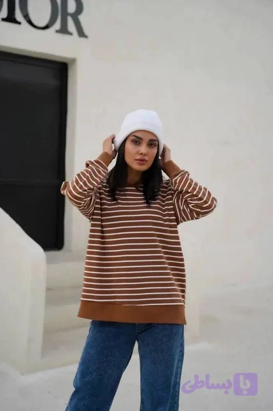بلوز راه‌راه کد ۴۶۷ — تصویر 1