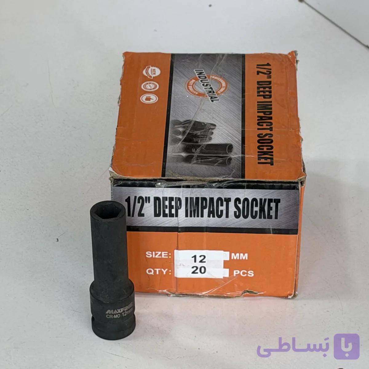 بکس مشکی 1/2 پایه بلند سایز 24