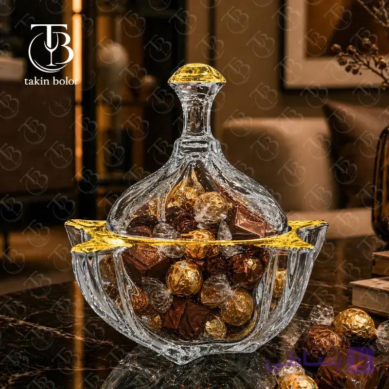 شکلات خوری بلینک مکس – مدل LZ0132 – لب طلا — تصویر 1