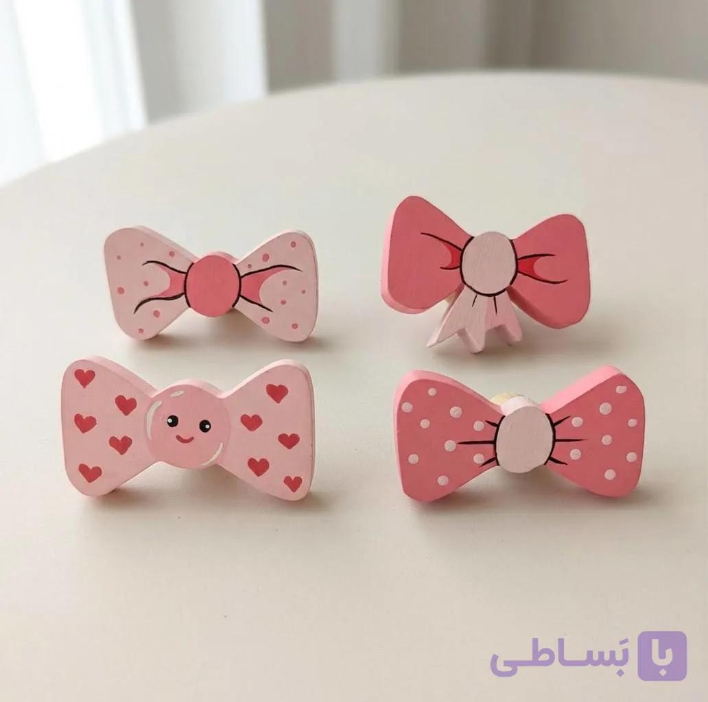 دستگیره چوبی پاپیون — تصویر 1