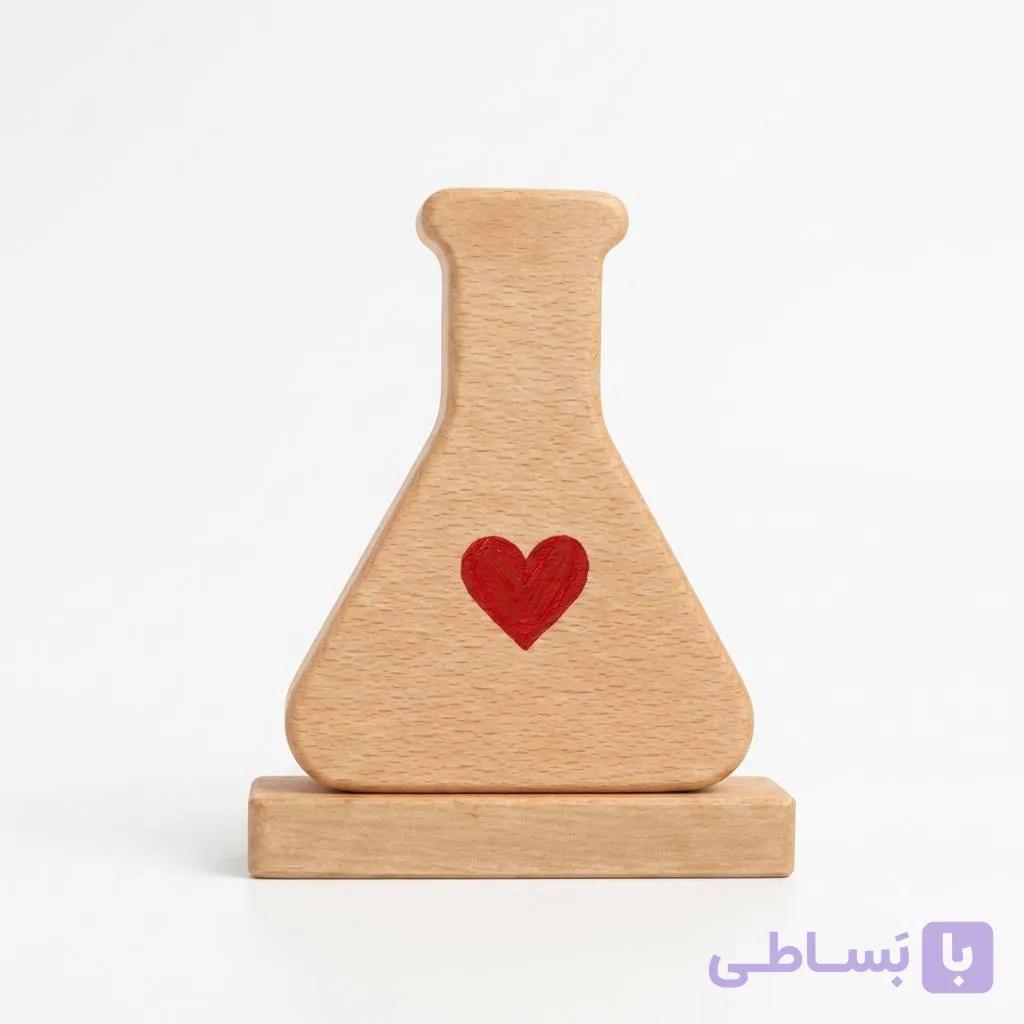 استند چوبی علوم آزمایشگاهی — تصویر 1