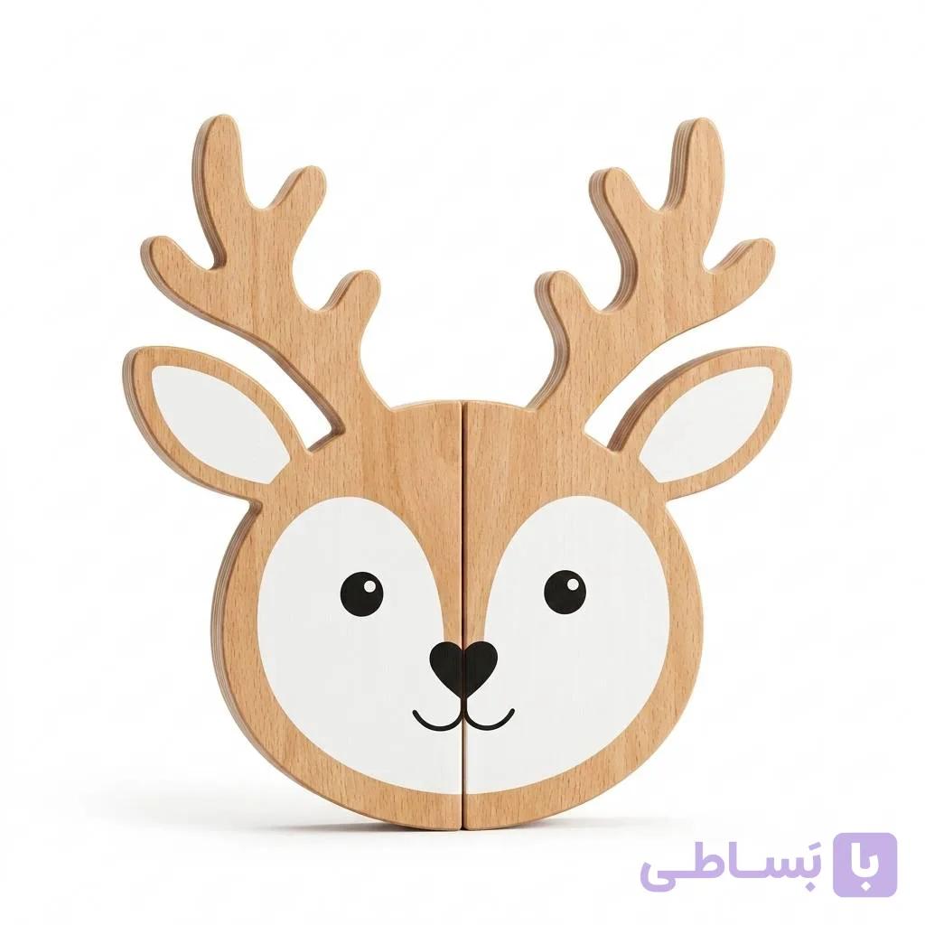 دستگیره دو تکه کمد گوزن — تصویر 1