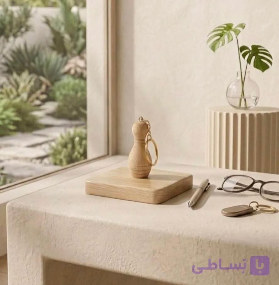 جاسوئیچی چوبی پین بولینگ — تصویر 1
