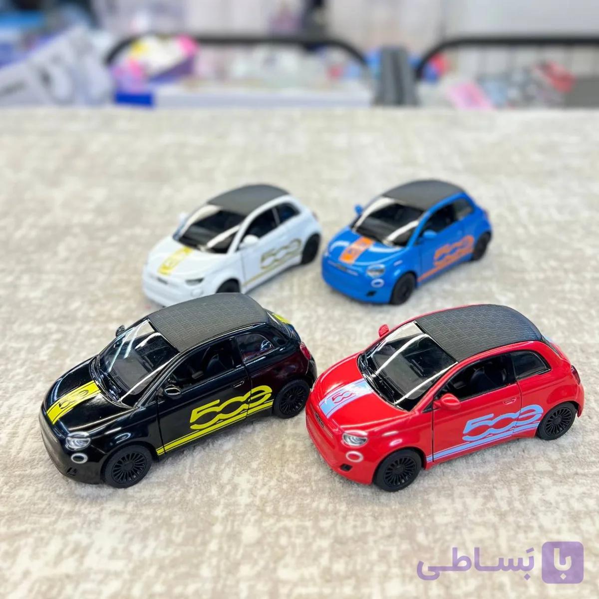 ماکت ماشین Fiat 500 سایز کوچک