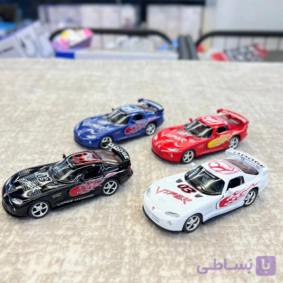ماکت ماشین Dodge Viper GTS سایز کوچک