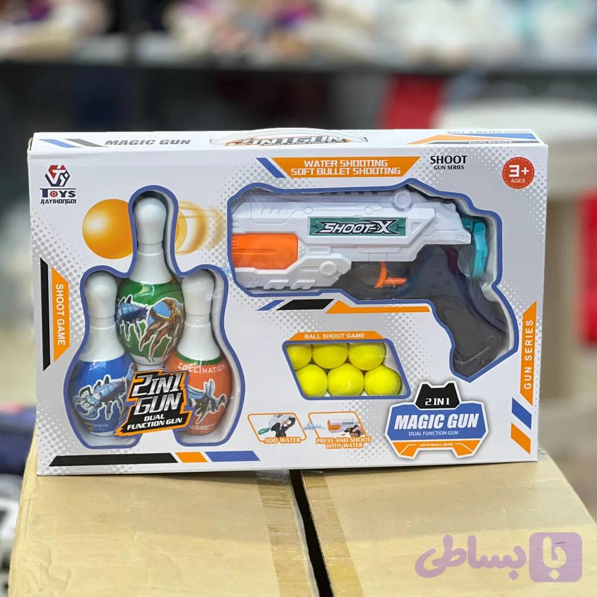 تفنگ تیر اسفنجی (کد 8R79K) — تصویر 1