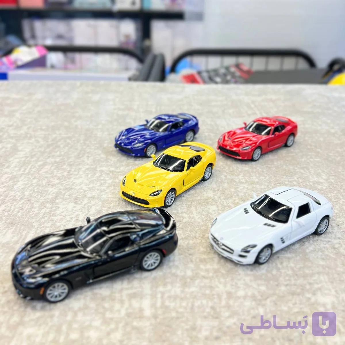 ماکت ماشین Dodge Viper SRT سایز کوچک