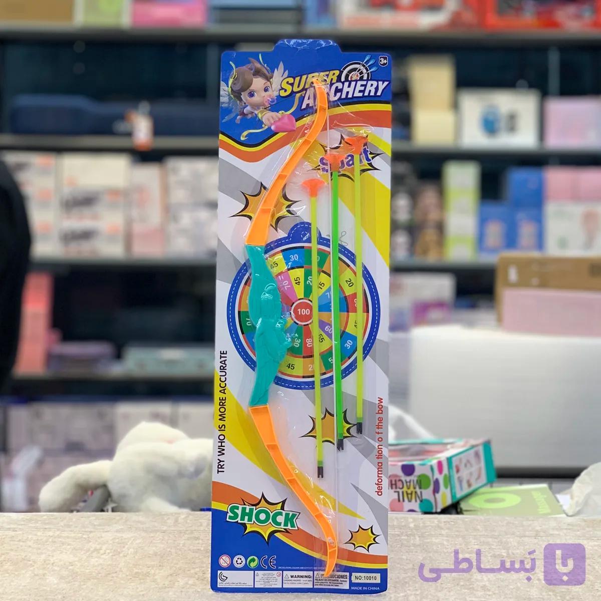 ست تیر و کمان اسباب بازی کودک Super Archery با سیبل و تیر