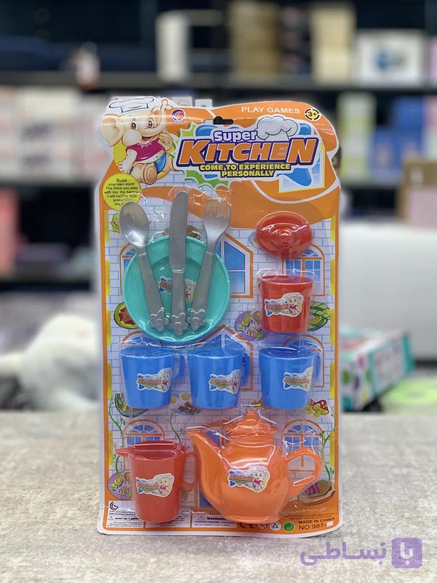 ست چای خوری و ظروف اشپزخانه Super Kitchen