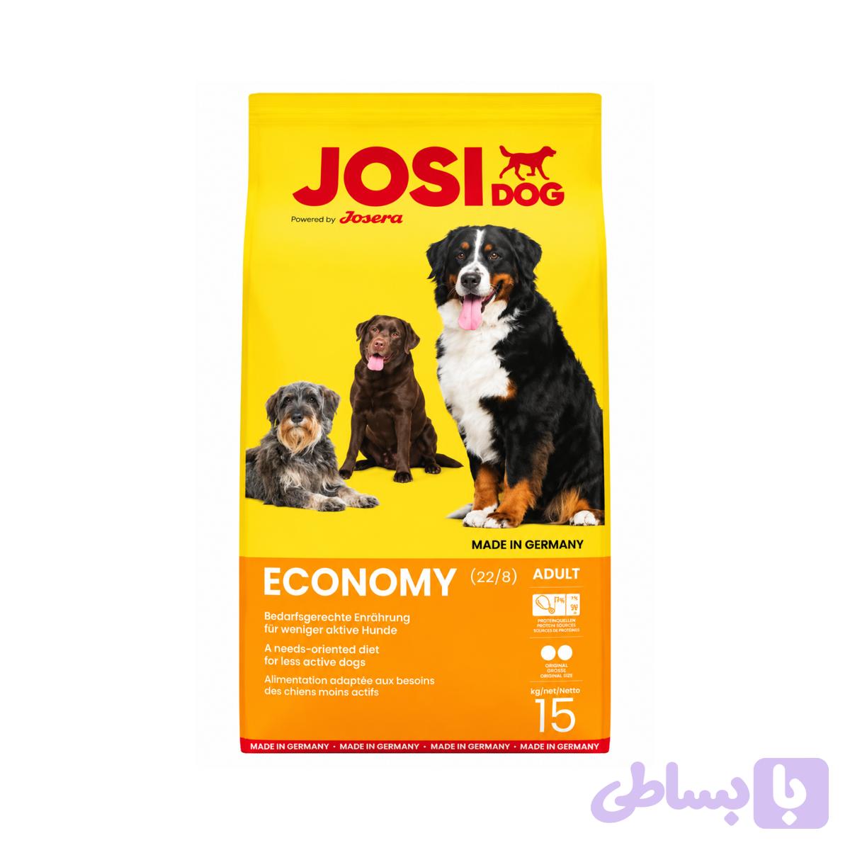 غذای خشک سگ بالغ جوسی داگ ( جوسرا) اکونومی_josi dog economy