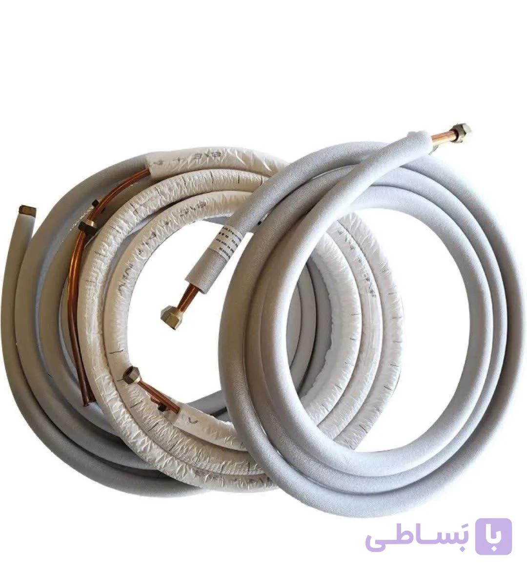 لوله فابریکی کولر گازی 6 و 12 پنج متری