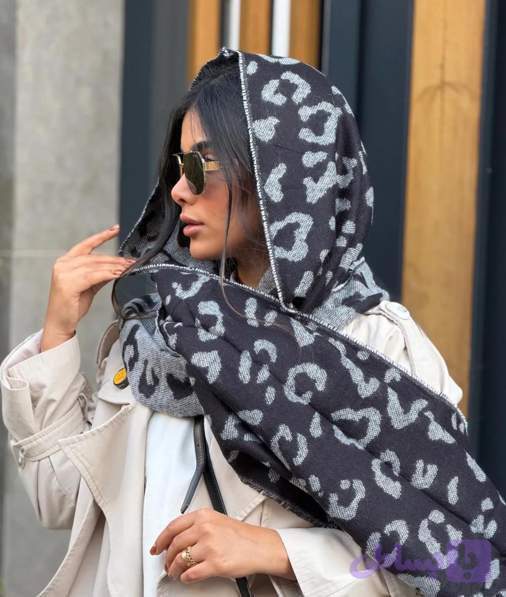 شال پلنگی اریب — تصویر 1