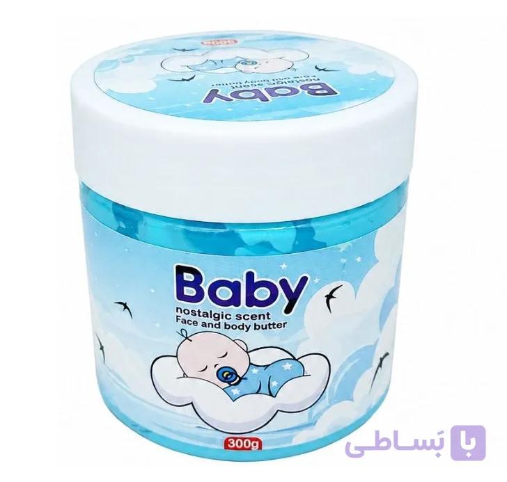 کره بدن کاریته مدل Baby | مرطوب‌کننده قوی پوست خشک 300 گرم