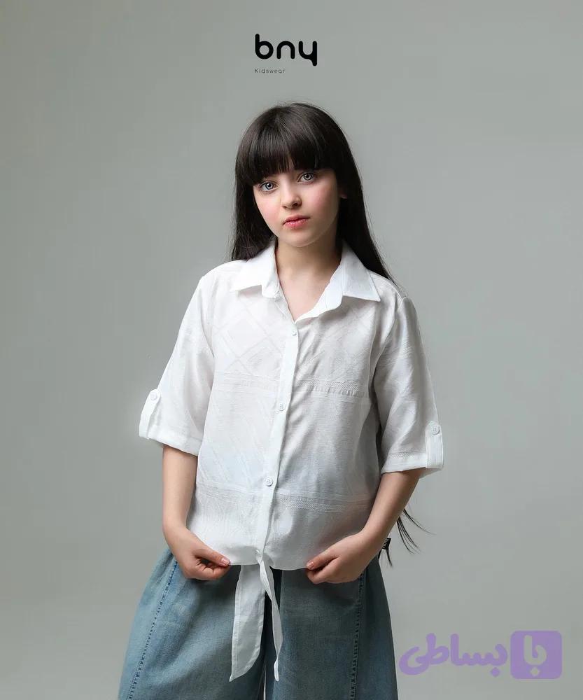 شومیز گره ای دخترانه