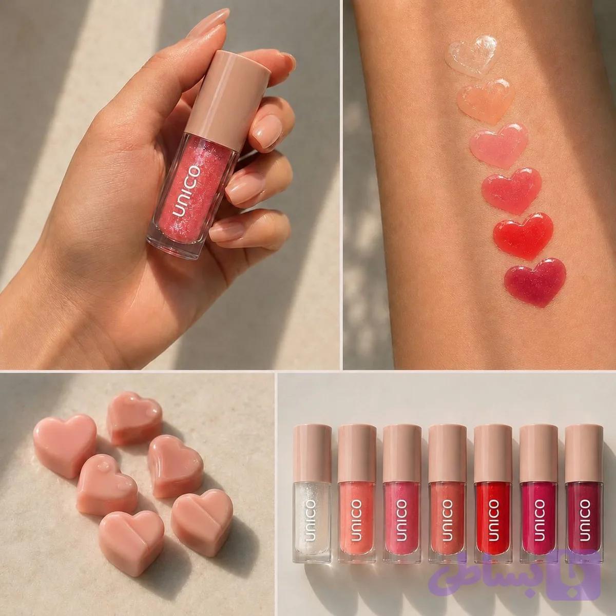 لیپ گلاس لب یونیکو 6 میل unico lip gloss