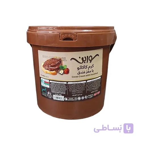 کرم کاکائو با مغز فندق سوربن ( نوتلا ) – 3 کیلویی – 4 عدد در کارتن عمده