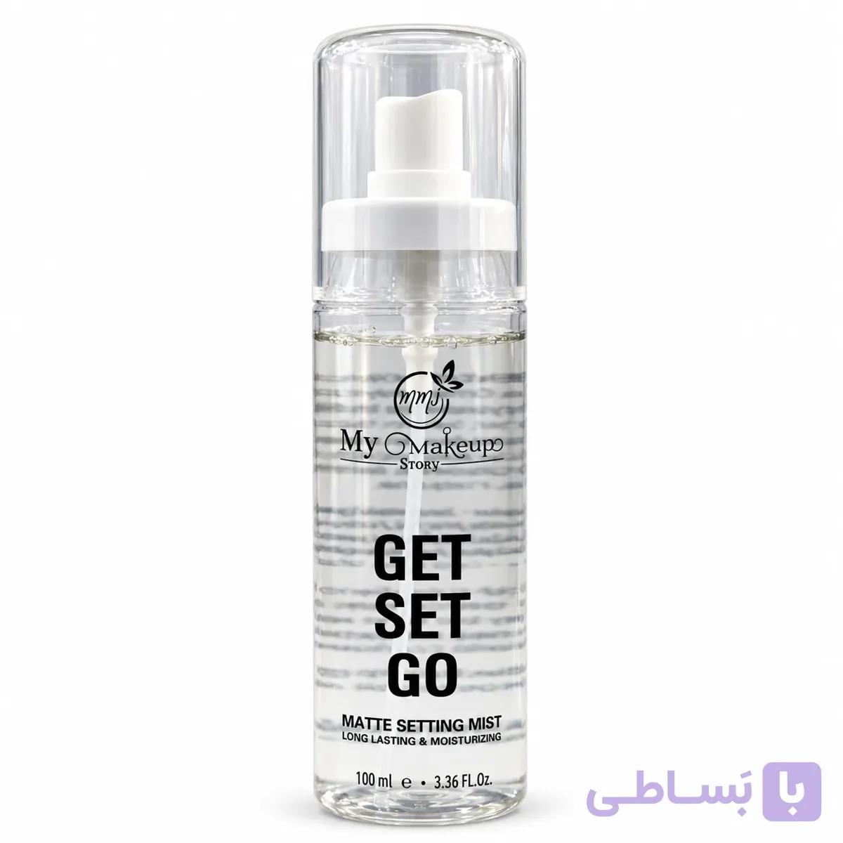 اسپری اکسیژن رسان مای میکاپ استوری Get Set Go حجم 100 میلی لیتر — تصویر 1