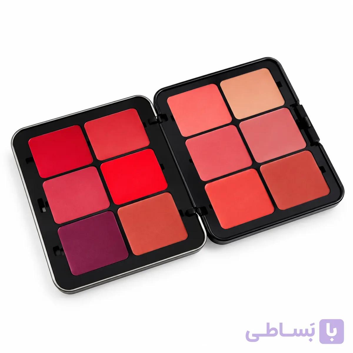 پالت رژلب رژگونه و هایلایتر کرمی مای میکاپ استوری ۱۲ رنگ — تصویر 1
