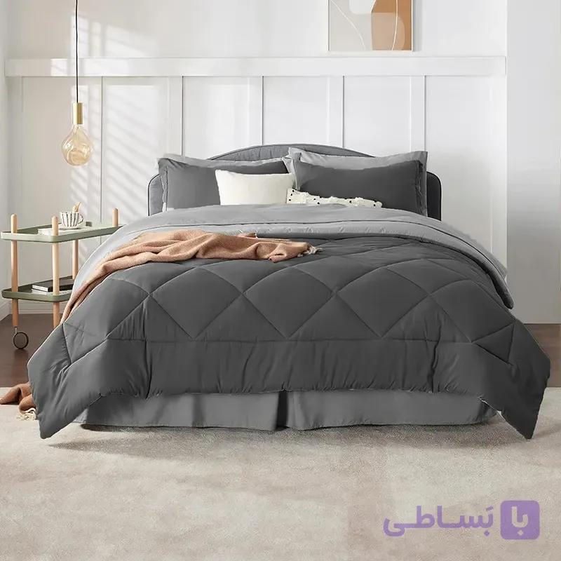 سرویس روتختی مدل میکرونخ ترک کد AJ 5388 دو نفره 6 تکه — تصویر 1