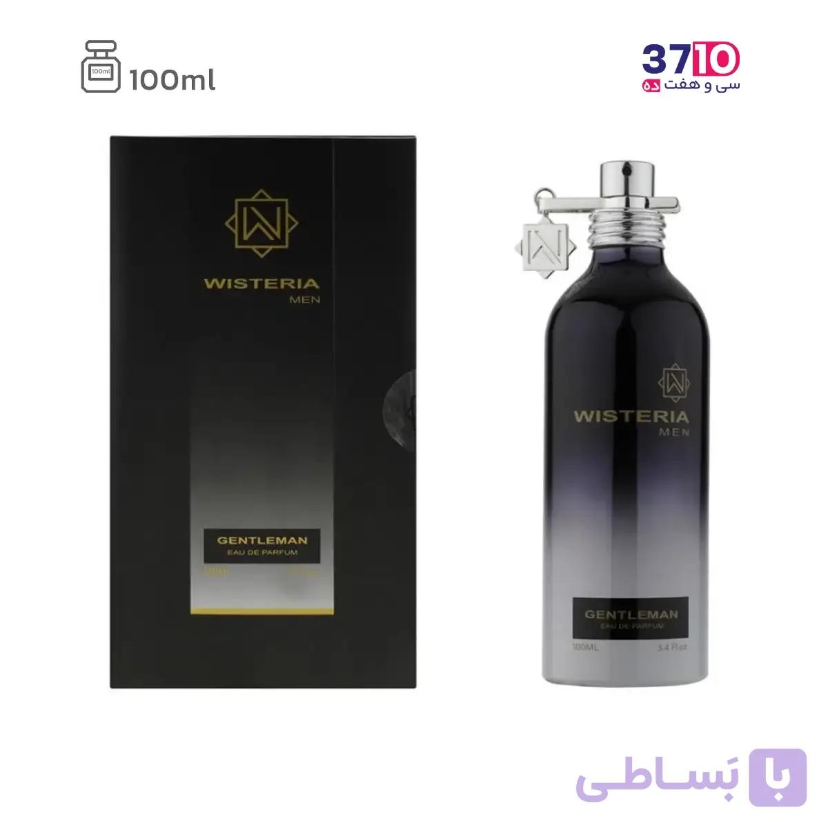 ادوپرفیوم مردانه ویستریا مدل جنتلمن Gentleman حجم 100 میلی لیتر — تصویر 1