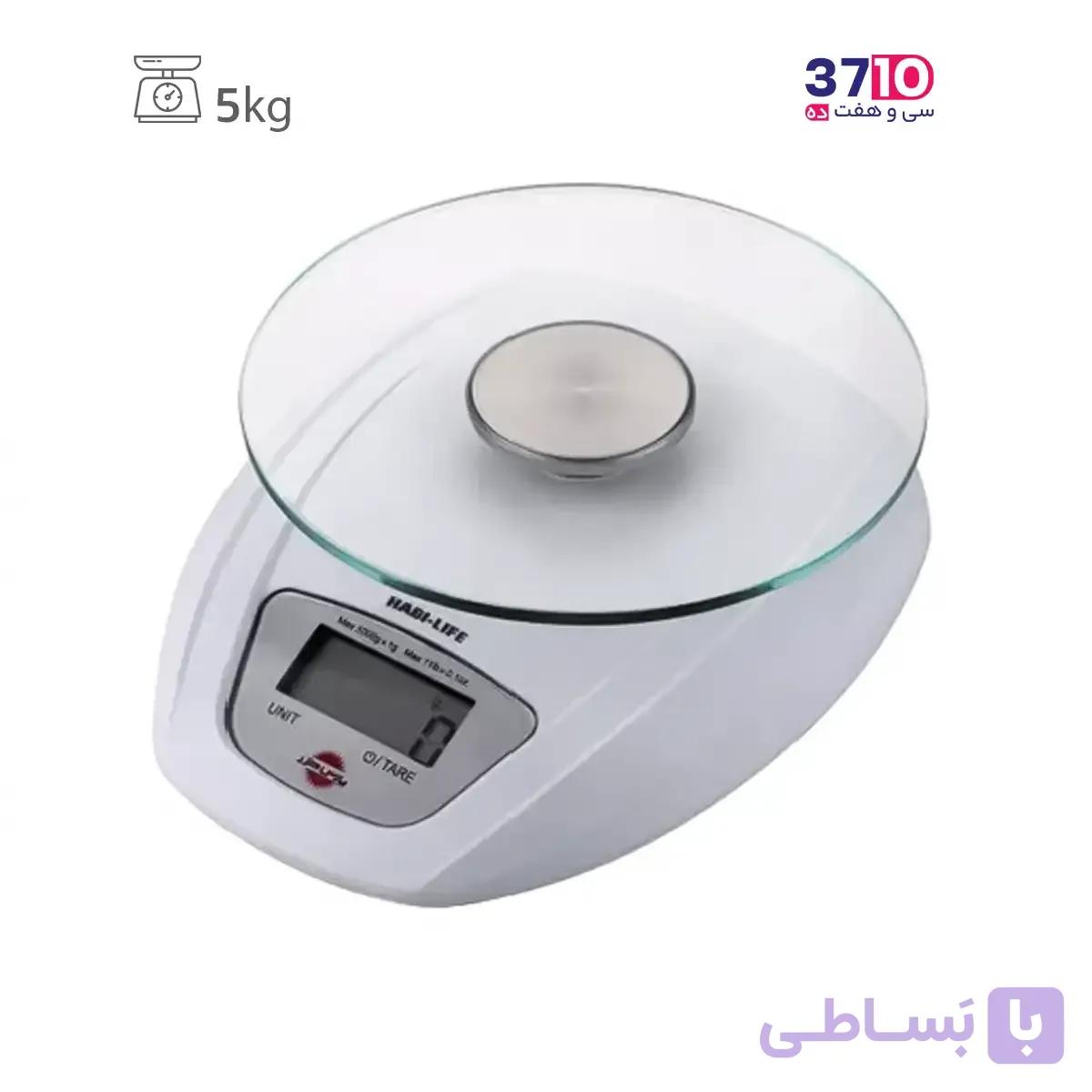 ترازو آشپزخانه دیجیتال پارس خزر ParsKhazar مدل HABI LIFE هابی لایف — تصویر 1