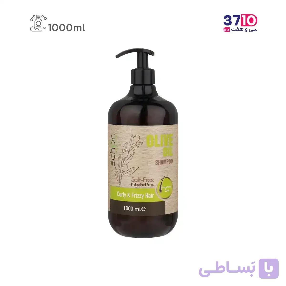 شامپو مو شون مدل روغن زیتون Olive Oil حجم 1000 میلی لیتر — تصویر 1