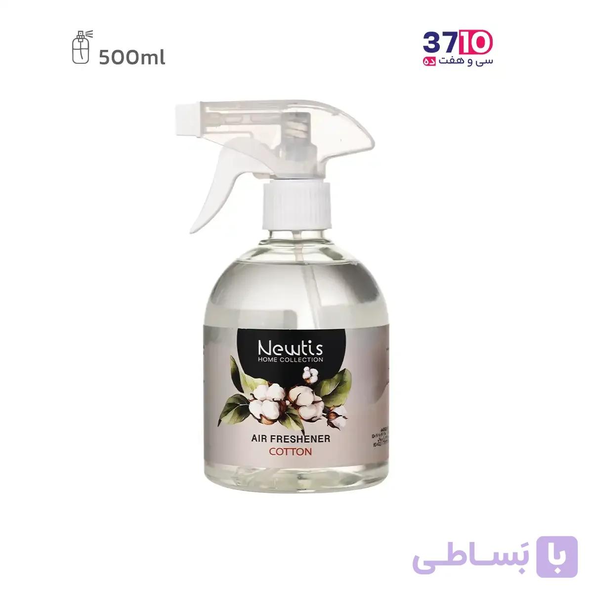 اسپری خوشبوکننده هوا نیوتیس مدل گل پنبه Cotton حجم 500 میلی لیتر — تصویر 1