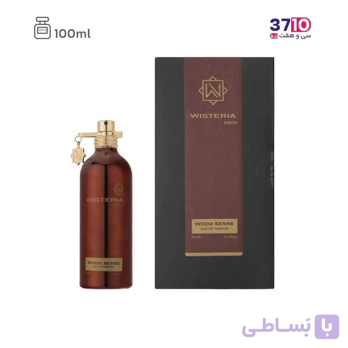 ادوپرفیوم مردانه ویستریا مدل وود سنس Wood Sense حجم 100 میلی لیتر — تصویر 1