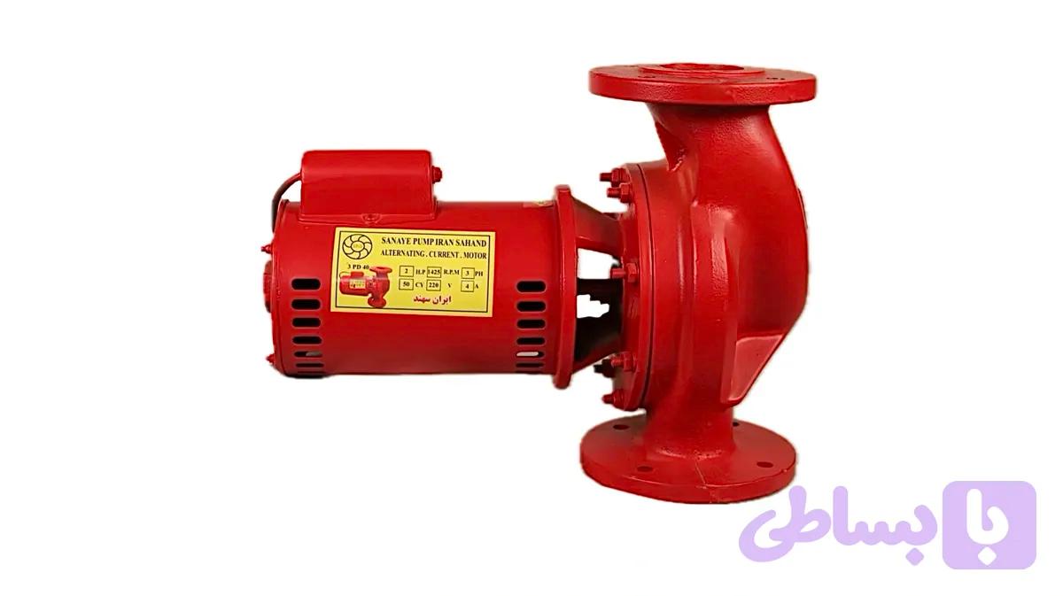 پمپ کامل شوفاژ 3 اینچ PD40 (سه فاز) — تصویر 1