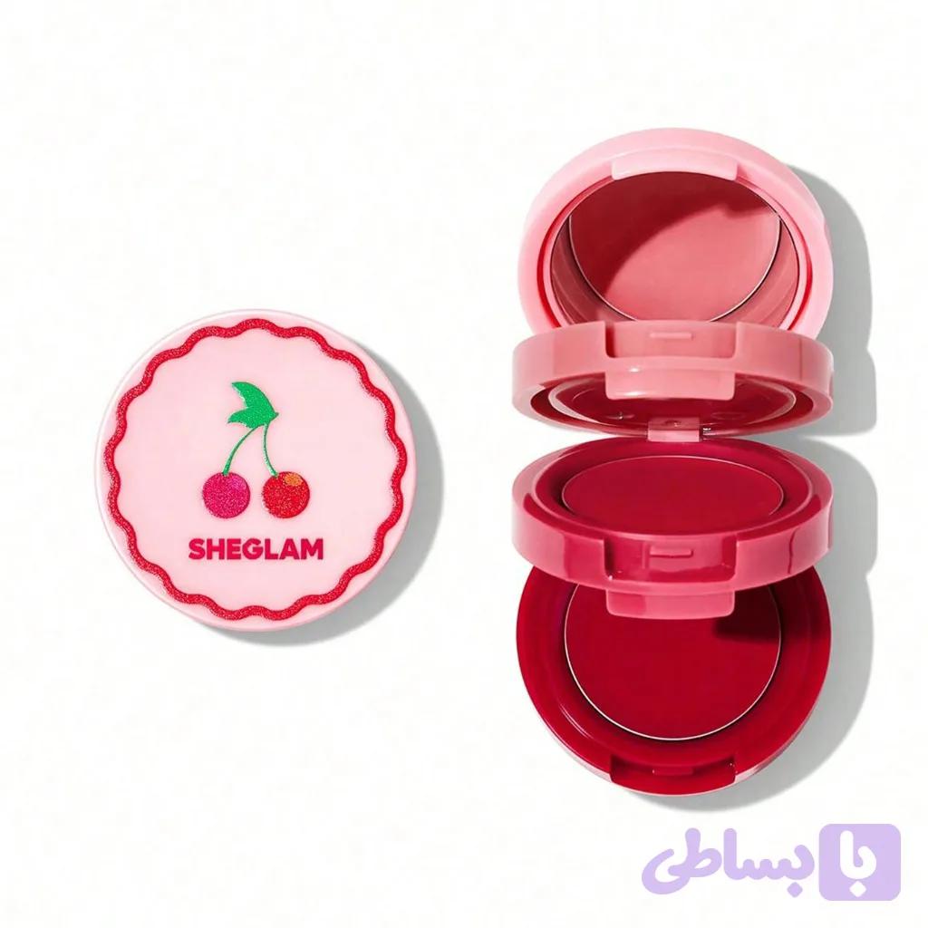 رژگونه و رنگ لب شیگلم مدل Very Cherry Cheek & Lip Cream Stack