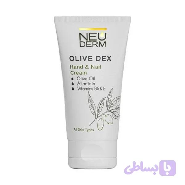 کرم دست و ناخن نئودرم مدل Olive Dex حجم 50 میلی‌لیتر