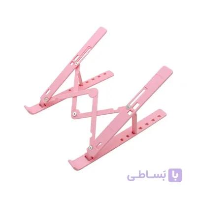 استند لپ تاپ جمع شونده پلاستیکی — تصویر 1