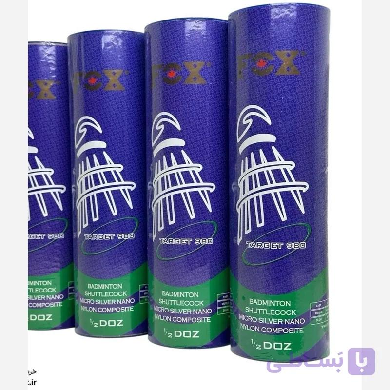 توپ بدمینتون 6 عددی فوکس(ارسال بصورت پسکرایه)