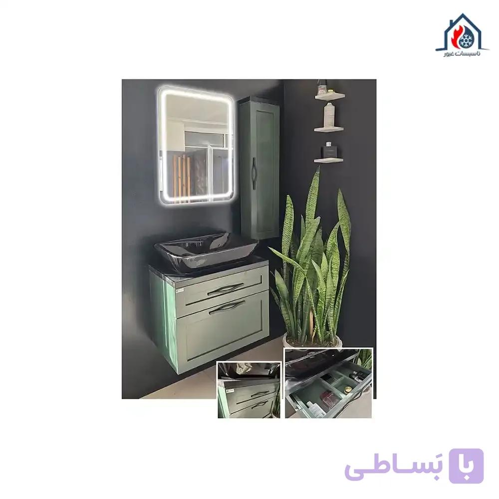 کابینت و روشویی کارین مدل ٠١٠٧