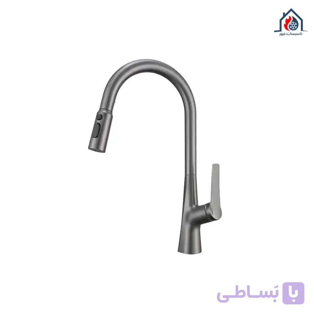 شیر ظرفشویی شاوری مدل 471 | شلنگ‌دار — تصویر 1