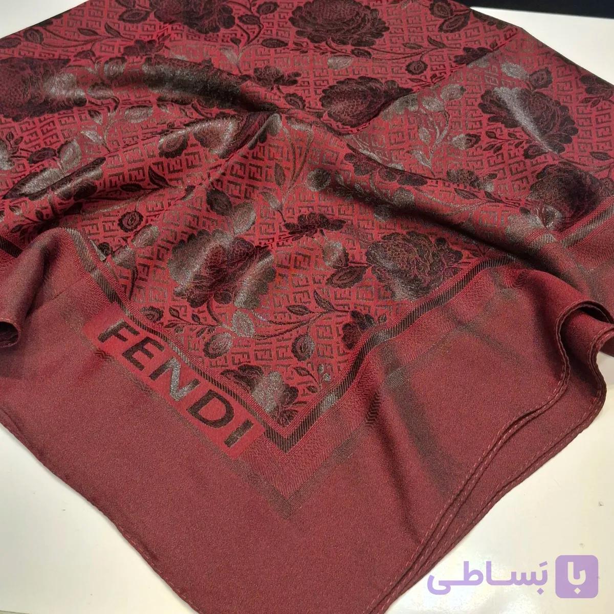 روسری ژاکارد طرح (Fendi) وارداتی🇹🇷 در 10 رنگ
