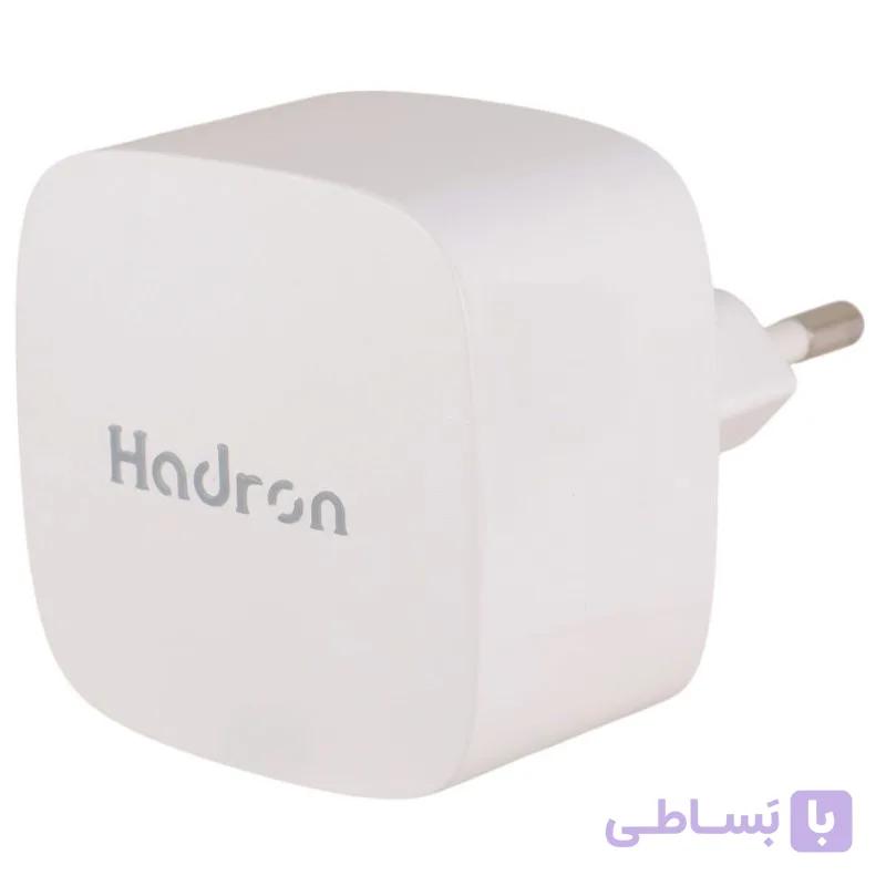 شارژر دیواری 25 وات هادرون C1011 GaN QC4.0 PD3.1 3A