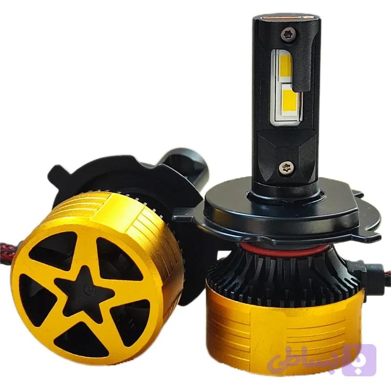 هدلایت T43 pro رنگ آفتابی نچرال اورجینال پایه h4
