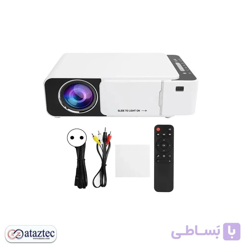 پروژکتور مدل T5 Mini | تصویر 170 اینچ، پشتیبانی 4K و فناوری Short Throw — تصویر 1