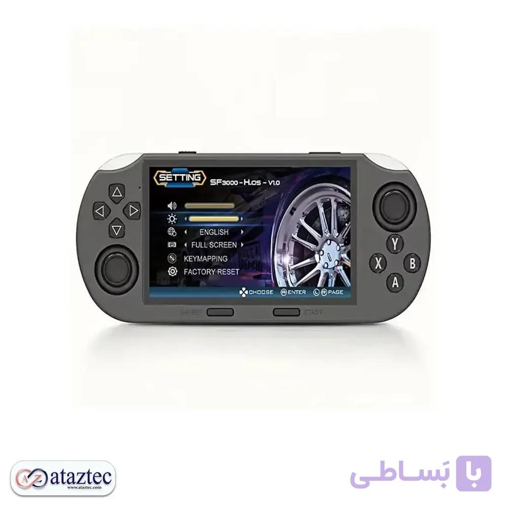 کنسول بازی دستی SF3000 | نمایشگر IPS و پشتیبانی از PS1 و GBA — تصویر 1