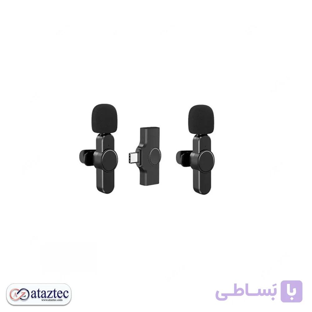 میکروفون یقه ای بی‌سیم F3 | با تکنولوژی حذف نویز هوشمند — تصویر 1