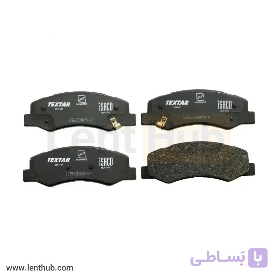 لنت ترمز دیسکی چرخ جلو ایساکو مدل تکستار مناسب برای L90