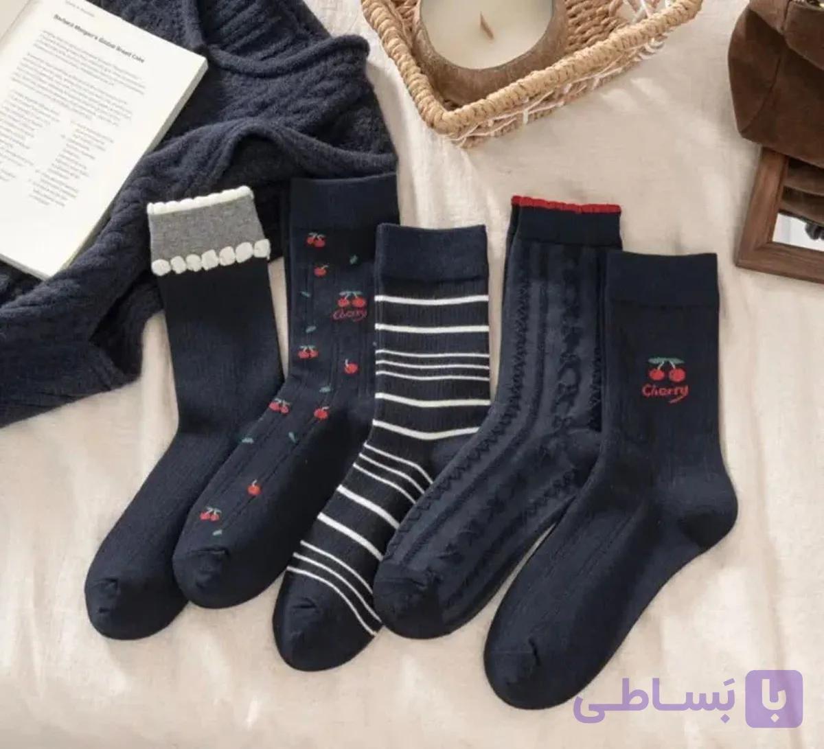 جوراب ساقدار البالویی — تصویر 1