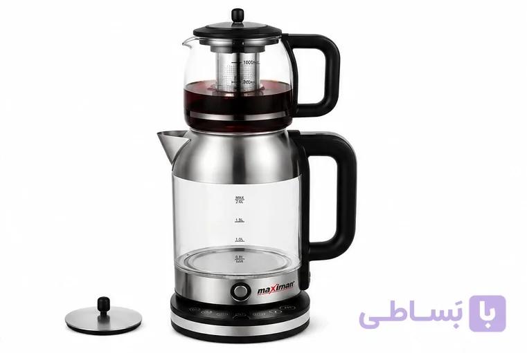 چای ساز دیجیتال دو طبقه مکسی منMaximan مدل MAX-2081