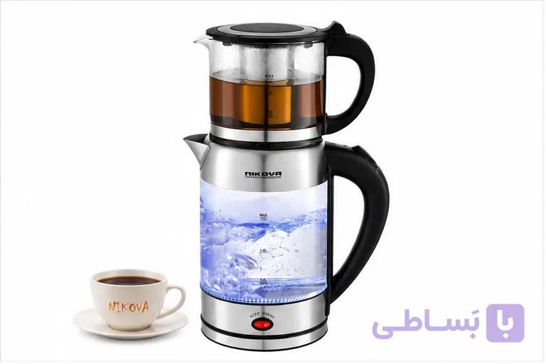 چایساز برقی نیکواMIKOVA مدل NTK-207 ظرفیت 1.7 لیتر توان 2200 وات